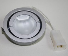 Flache Einbaustrahler Chrom