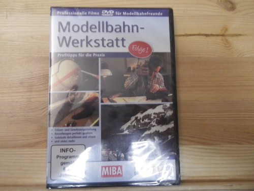 Dvd miba modellbahn werkstatt - dvd, modellbahn-