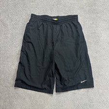 NIKE Jungen Badehose Badeshorts G-L Retro Beach Board Shorts Logo 14417 Schwarz