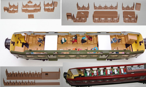 Inneneinrichtung für märklin - inneneinrichtung,