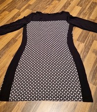 s.Oliver Selection Kleid Schwarz Mit Muster Neu Ungetragen