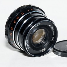 FED Industar 61 L/D, I-61 L/, 1:2,8 f=55mm, 2,8/55, schwarz, wie neu