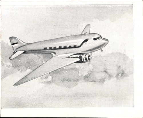 Sammelbild das flugzeug gruppe - das,