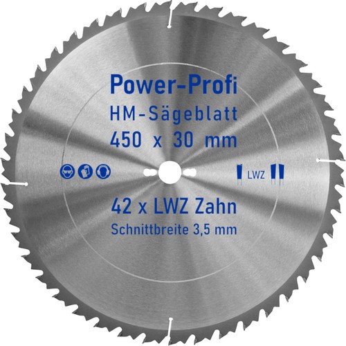 Sägeblatt 450 mm - mm, lwz