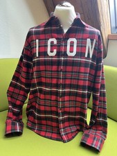 Dsquared2 Flanellhemd rot
