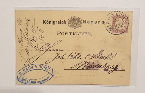 Postkarte königreich bayern - postkarte,