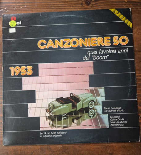 Canzoniere 1953 vinyl - 50, lp