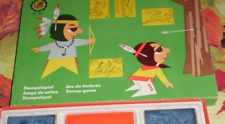 DDR  Spielzeug  Famos Nr 540 Stempelspiel Indianer Stempelkasten  Stempel selten