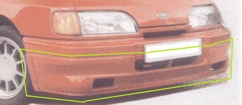 Frontspoiler spoiler lippe - spoiler,