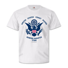US Coast Guard Küstenwache Abzeichen Wappen USA Amerika Schiff T Shirt #26822
