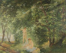 Otto resch badende - badende, am