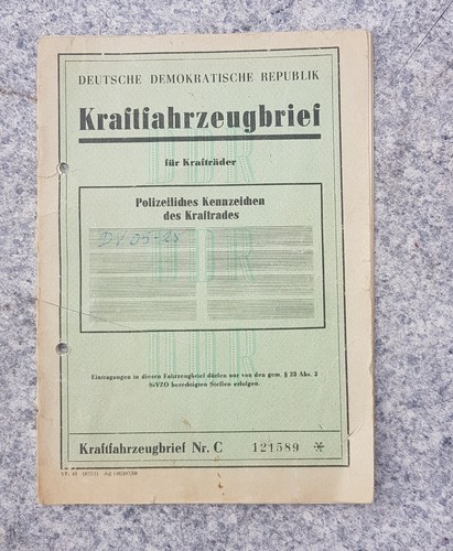 150 kfz brief - /, kfz-brief