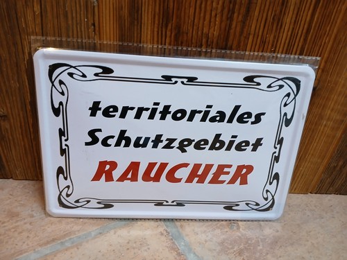 Blechschild territoriales - blechschild,