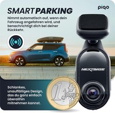 Nextbase Piqo 2K Dashcam Auto + 32GB SD Karte, Autokamera ohne Display, GEPRÜFT