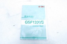 SUZUKI GSF 1200 S BANDIT WVA9 01-05  original Bedienungsanleitung Handbuch 1784
