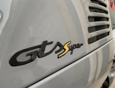 VESPA GTS - 3D-Emblem-Set -
