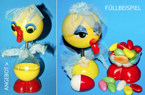 Ostern deko wackel ente - ostern,