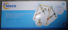BIECO® Spielbogen*Spieltrapez*Activity Gym Bärchen aus Holz*Figur,Rassel,Kugel*