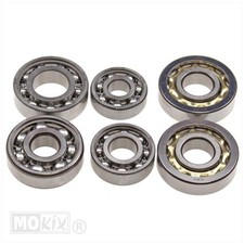 Lagersatz 6-teilig (KREIDLER 3/4/5-Gang) Motorlager Satz Kugellager