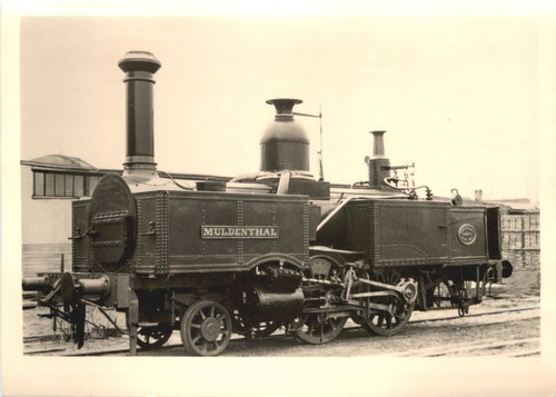Dampf lokomotive muldenthal - lokomotive,