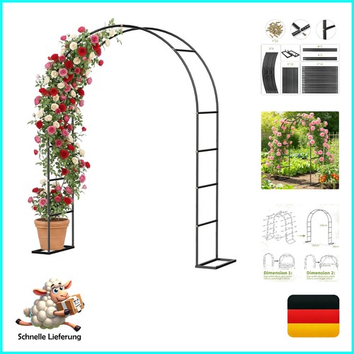 Metall rosenbogen gartenbogen - rosenbogen,