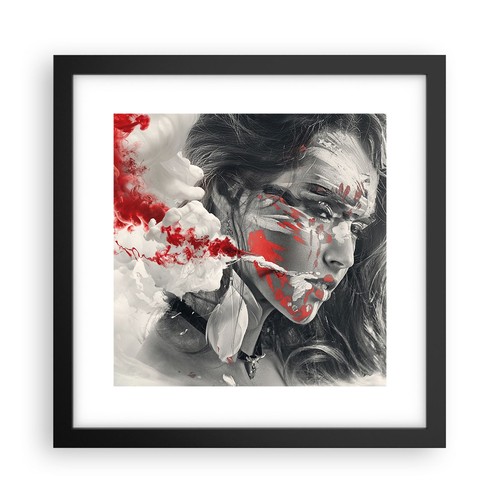 Wandbilder 30x30cm poster frau - wandbilder,