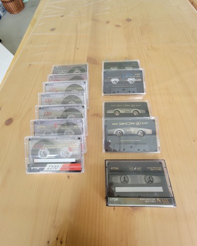 Verschiedene tdk kassetten - 12,