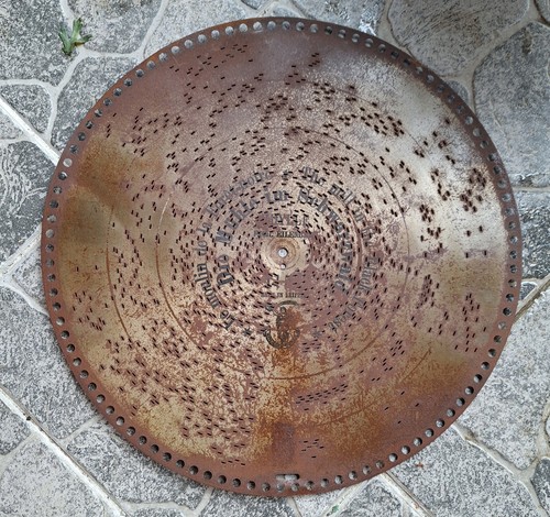 Polyphon blechplatte cm - 39,5,