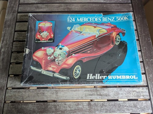Humbrol mercedes benz 500k - humbrol,