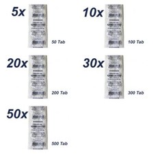 Aktivkohle Sparset 50-500 Tabl Karboaktiv Carbo activatus Активированный уголь