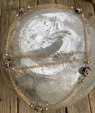 🤩lange Glieder-Halskette Amer. Double, StatementKette - Modeschmuck,,     !87