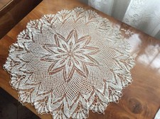 Kunststricken Mitteldecke