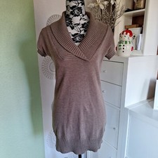 Damen Strickkleid Kurzarm Gr