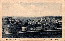 AK GRUSS AUS NASTÄTTEN RHEIN LAHN KREIS VON DER SEITE GESEHEN 1928 PFALZ