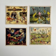 Wurzelputz Die Geschichte Eines Kl. Zwerges Knorr Sammelbilder (4 Stück)