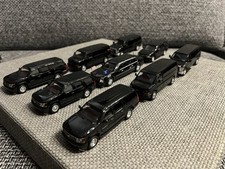 Presidential Convoy 1:64 Escort US PRESIDENT Cadillac One Beast Tahoe Suburban