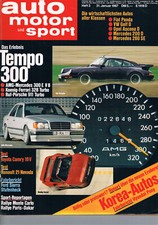 Zeitschrift Auto Motor und