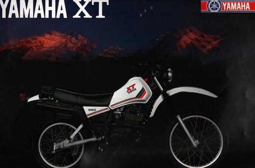 Prospekt yamaha motorrad - prospekt, xt