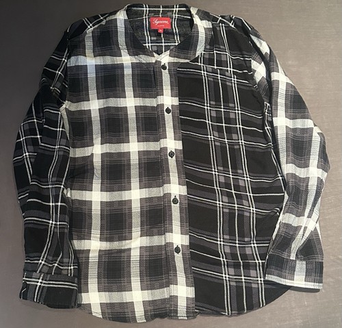Supreme split shirt black - supreme, xl