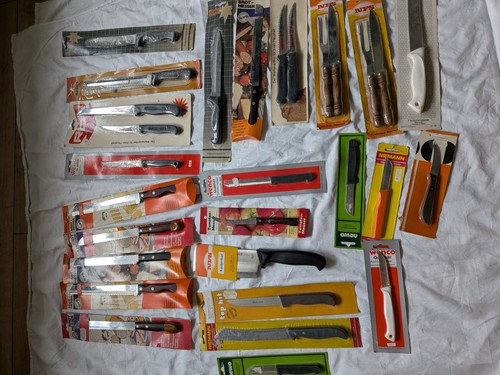 Vintage küchenmesser neu - vintage,