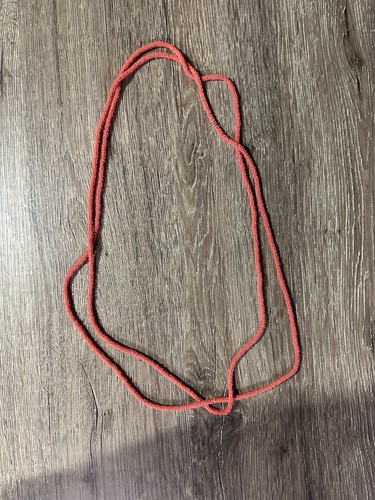 Mehrreihige rote korallenkette - rote,