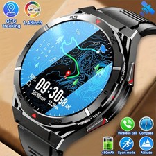 GPS Militär Smartwatch Herren