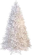 SHATCHI Weihnachtsbaum Christbaum 150cm 350 Spitzen 130 LEDs Baum künstlich 439