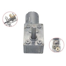 Schneckengetriebe Motor DC 6V 12V 24V Hohes Drehmoment Getriebemotor 6-210RPM