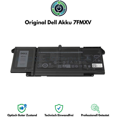 Original dell akku 7fmxv - original,