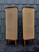 2 Grundig Raumklang IV Lautsprecher Mid Century Vintage 1950 schöner Zustand