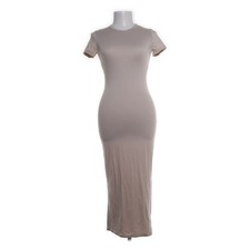 Shein, Maxikleid, Größe: XS, Beige, Elasthan/Polyester, Einfarbig, Damen #tIn