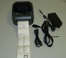 Zebra GK420d LAN Netzwerk RJ45 USB Etiketten Drucker GK42-202220-000 mit Spender