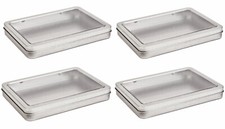 4 Stück DIN A6 Metall Fotobox