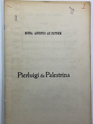 Missa ascendo patrem - ascendo,